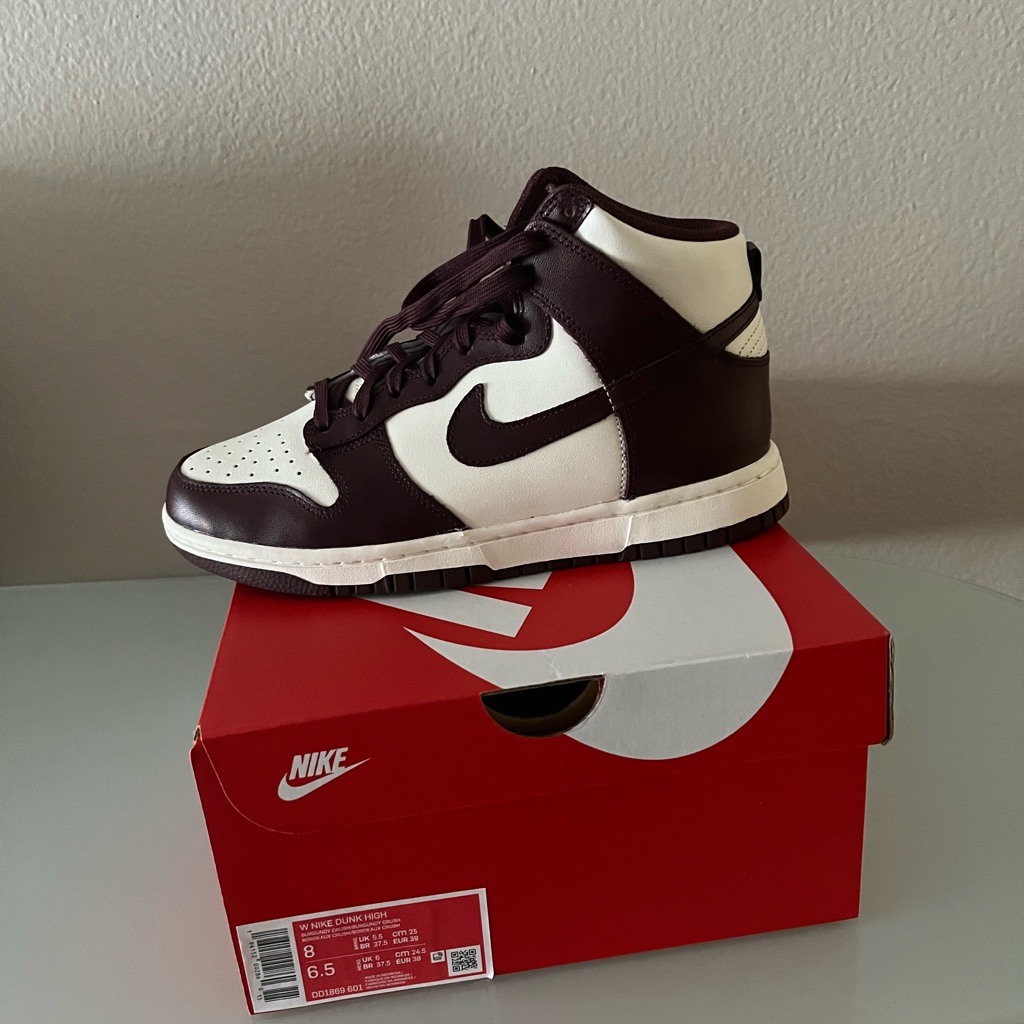 High Dunks Brown Women Brand New With Box
